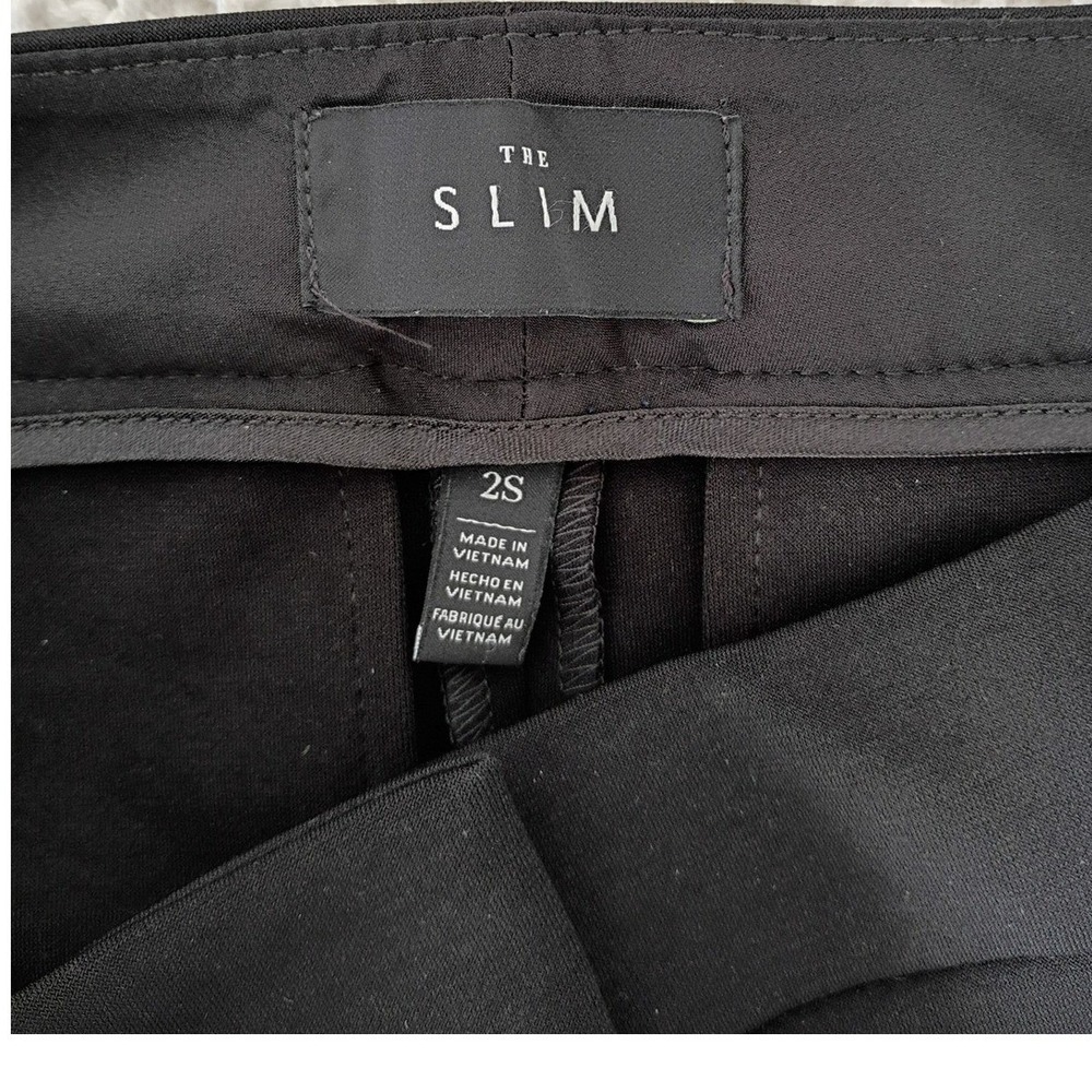 White House Black Market The Slim Black Ankle Pants 2S 28x30 Stretch NWOT Tailor - Picture 6 of 16
